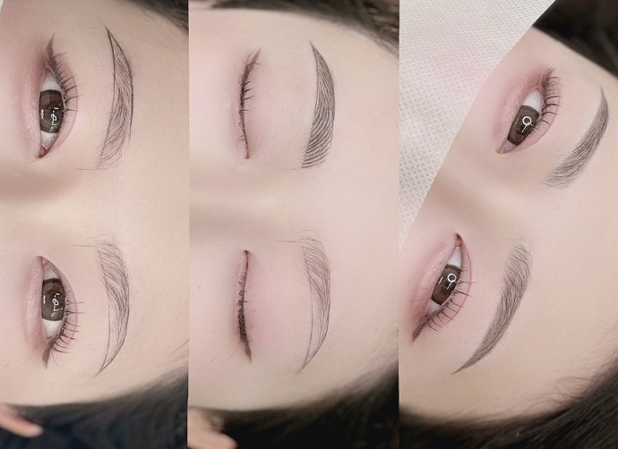 コンボ眉ビフォーアフター